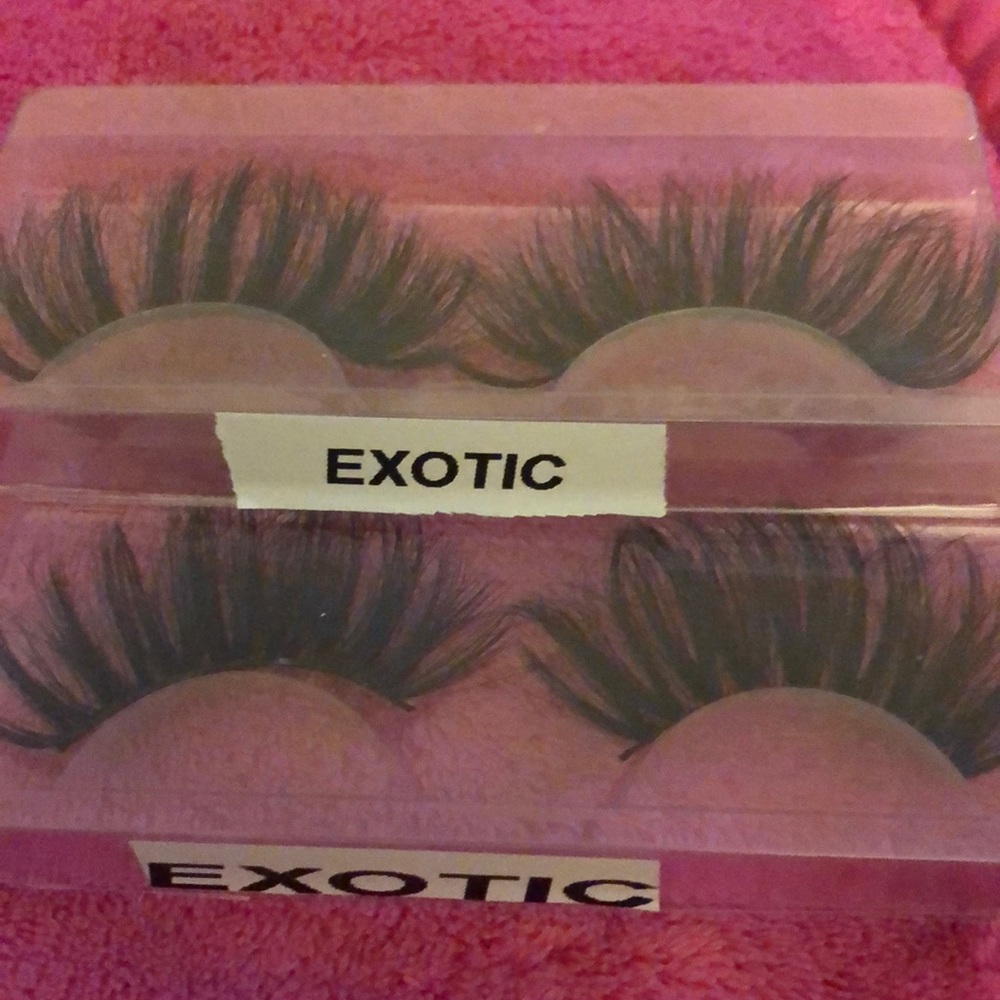 Mink lashes ‘exotic’